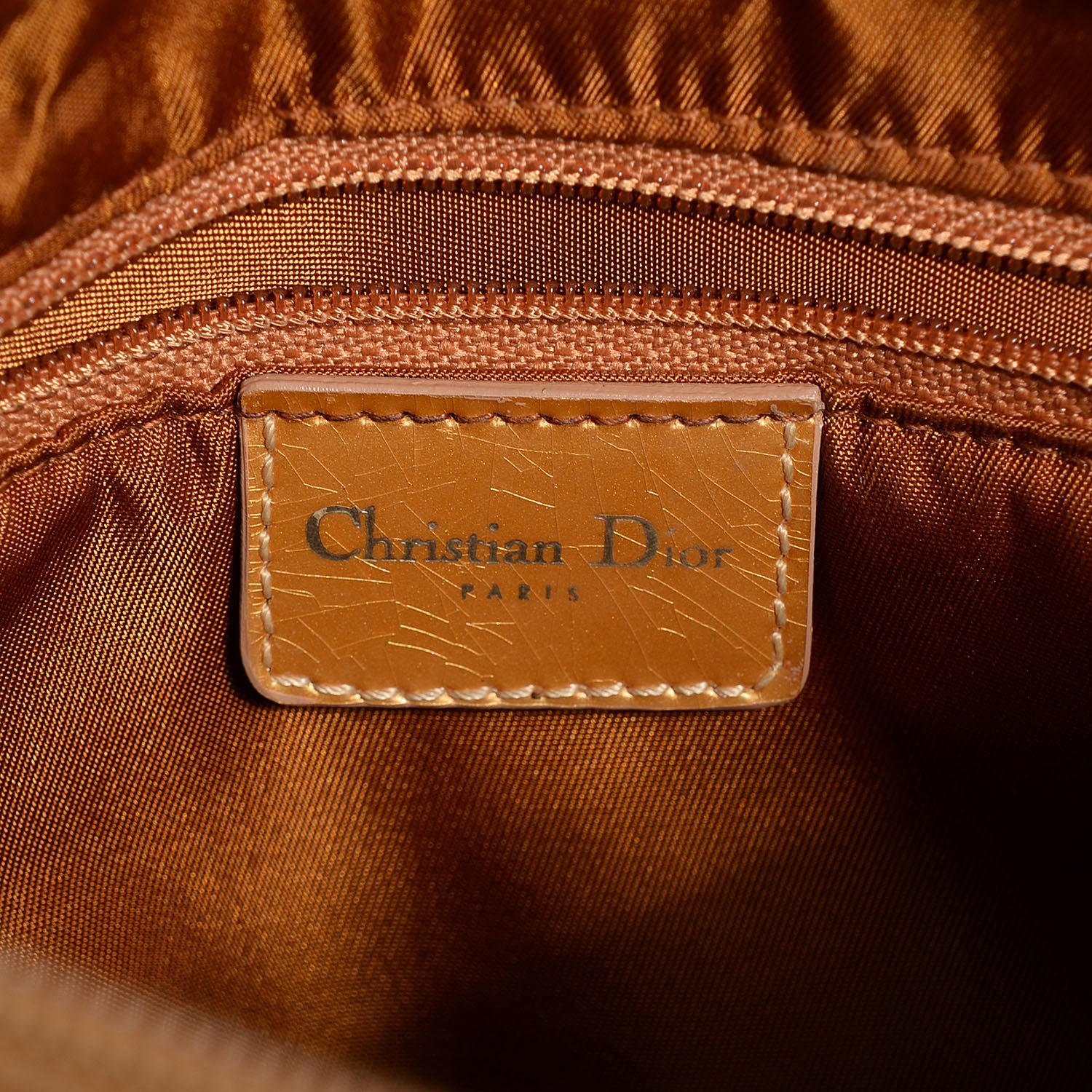 Christian Dior Suede Diorissimo Mini Lady Dior Gold 6 of 7