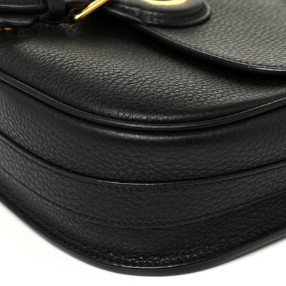 Christian Dior Grained Calfskin Medium Bobby Flap Black 8 of 12