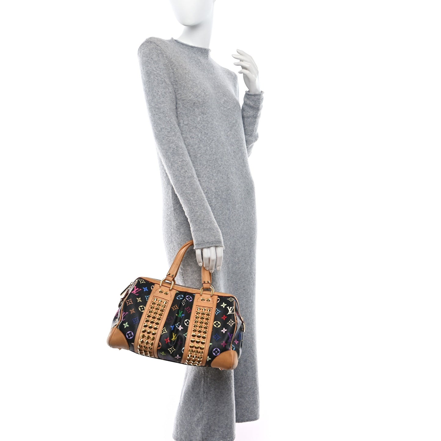 Monogram Multicolor Courtney MM Black