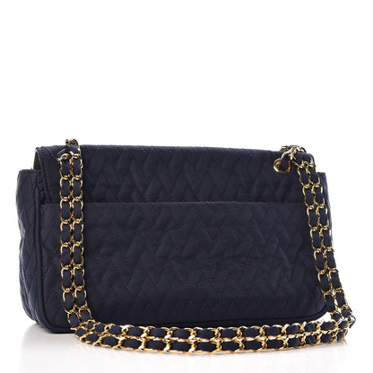 Prada Nylon Tessuto Impuntu Quilted Flap Baltico 3 of 13