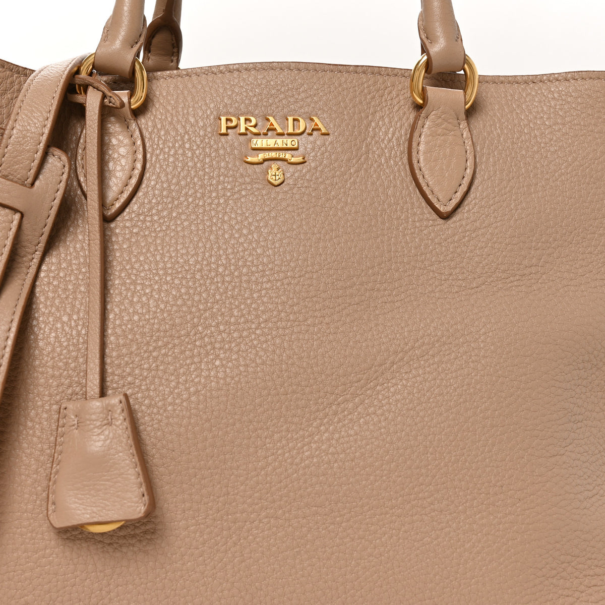 Prada Vitello Phenix Tote Cammeo 7 of 9