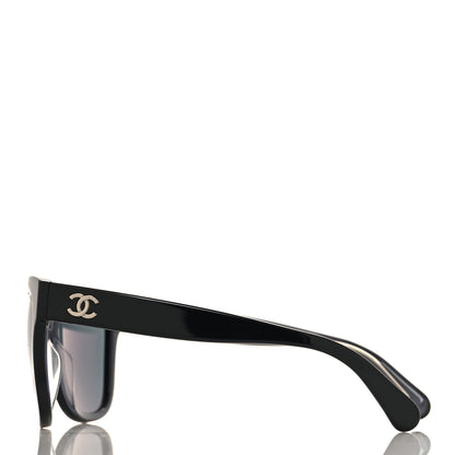 Chanel Acetate Square CC Sunglasses 5380 Black 3 of 7
