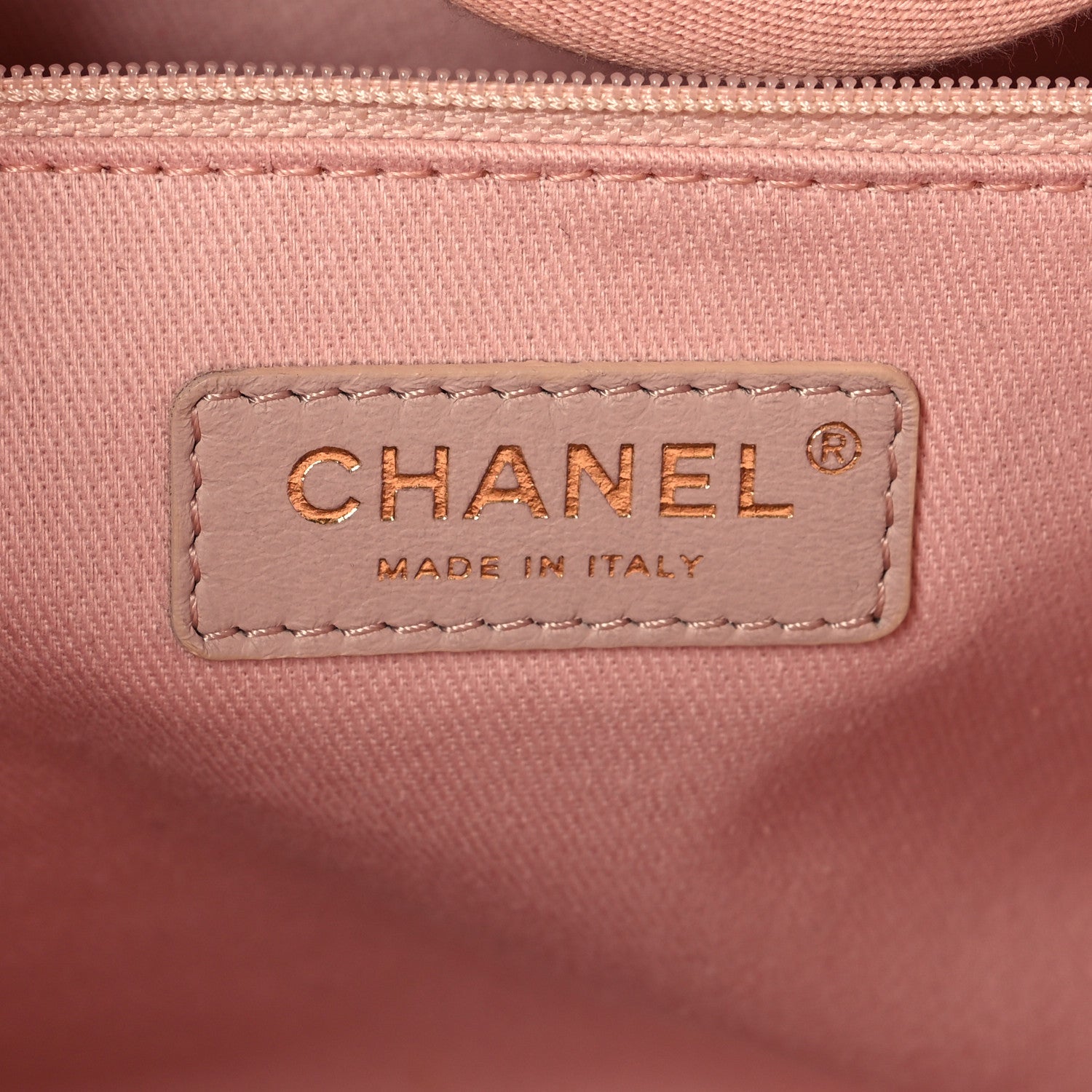 Chanel Mixed Fibers Calfskin Medium Deauville Tote Rose Pink 6 of 10