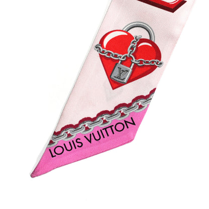 Louis Vuitton Silk Lucky Monogram BB Bandeau Rose Pop 2 of 3