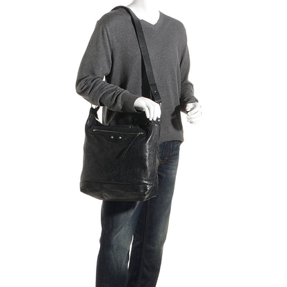 Balenciaga Agneau Mens Day Messenger Black 2 of 13
