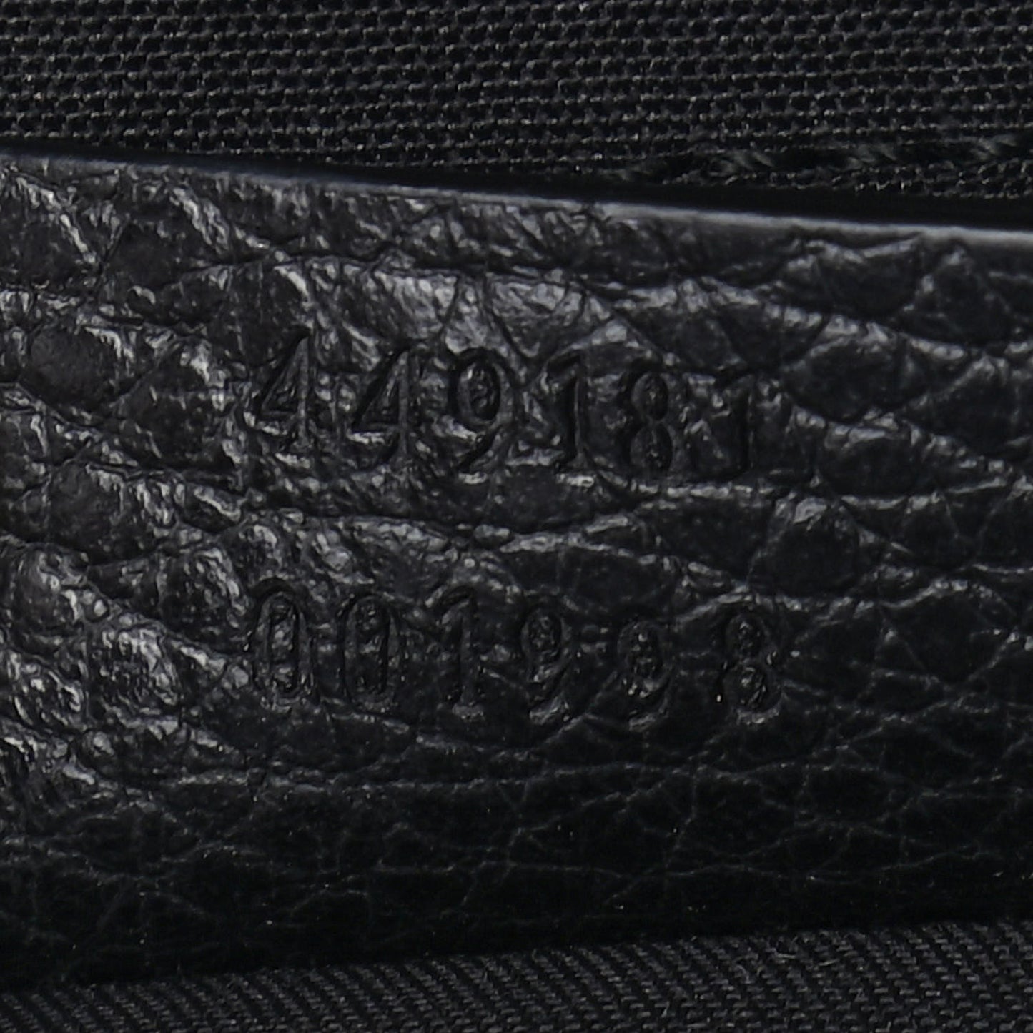 Nylon Monogram Slim Backpack Black