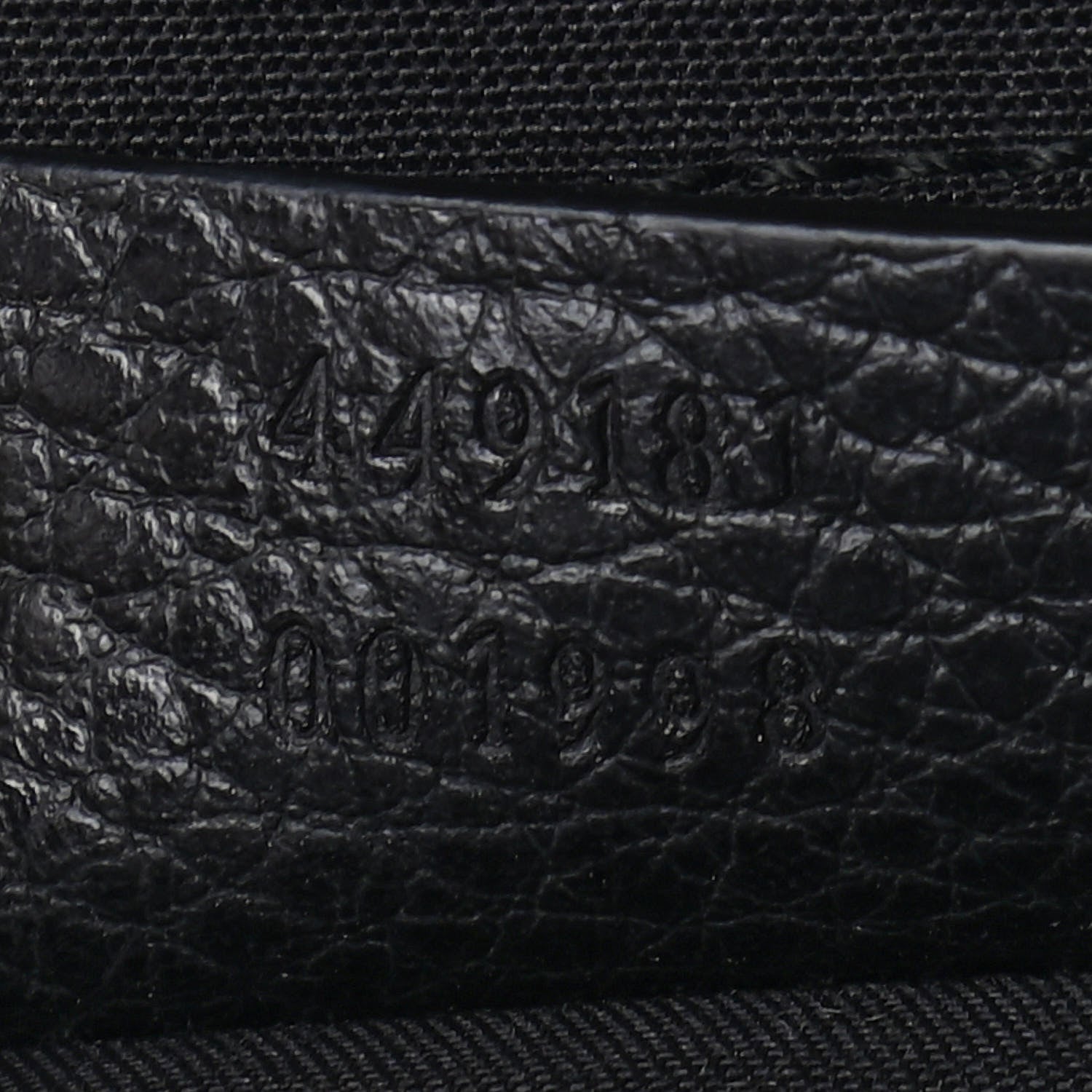 Gucci Nylon Monogram Slim Backpack Black 7 of 10