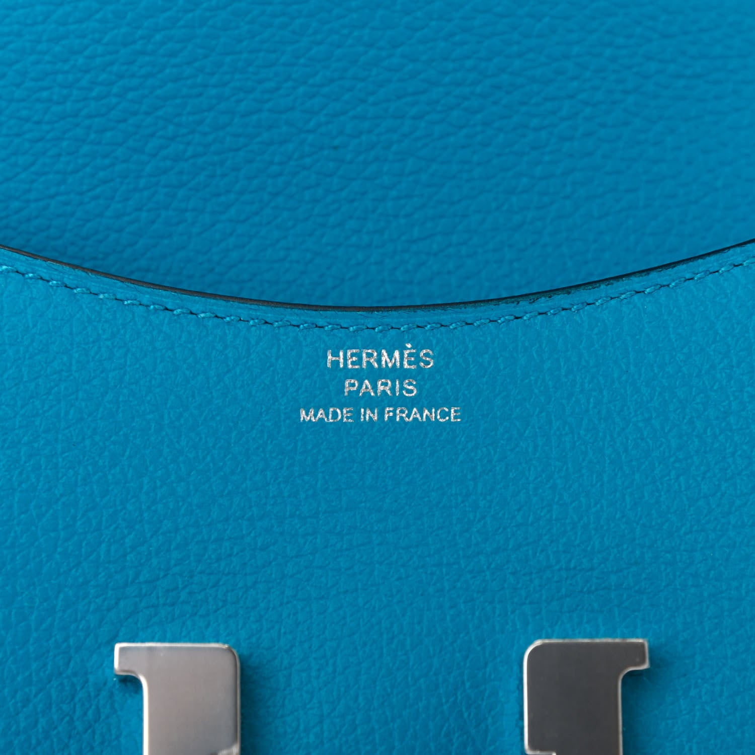 Hermes Evercolor Bi-Color Constance Slim Wallet Bleu Frida Rose Mexico 9 of 12