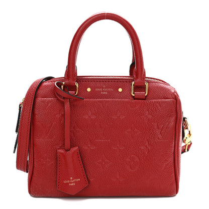 Louis Vuitton Empreinte Speedy Bandouliere 20 NM Cherry 1 of 13