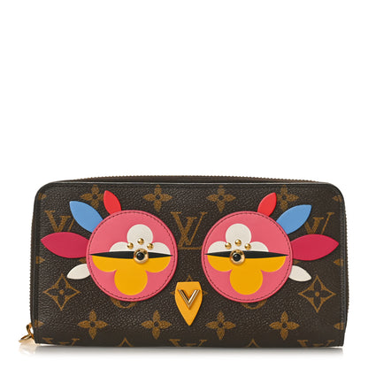 Louis Vuitton Monogram Lovely Birds Zippy Wallet 1 of 9