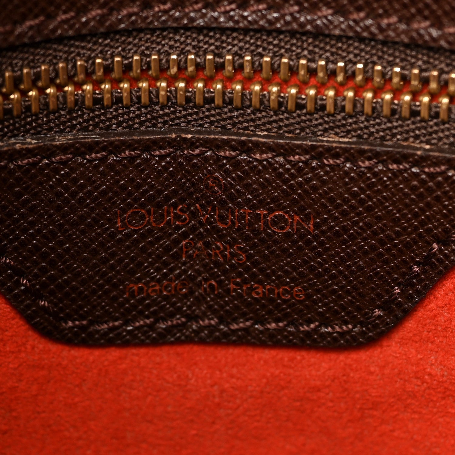 Louis Vuitton Damier Ebene Marais Bucket 23 8 of 11