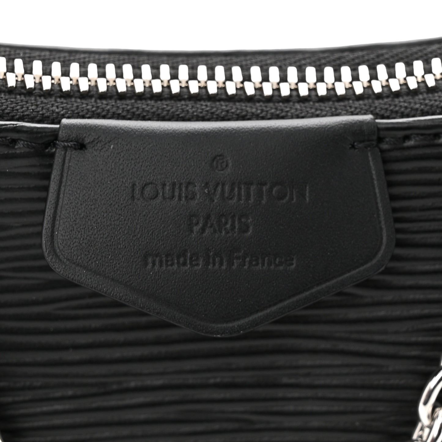 Epi Logo Easy Pouch On Strap Black