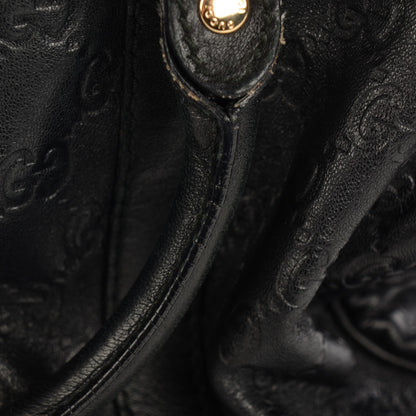 Gucci Guccissima Medium Joy Boston Black 6 of 14