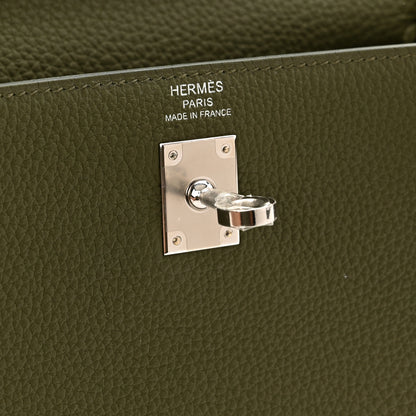 Hermes Togo Kelly Retourne 25 Vert Veronesse 6 of 12