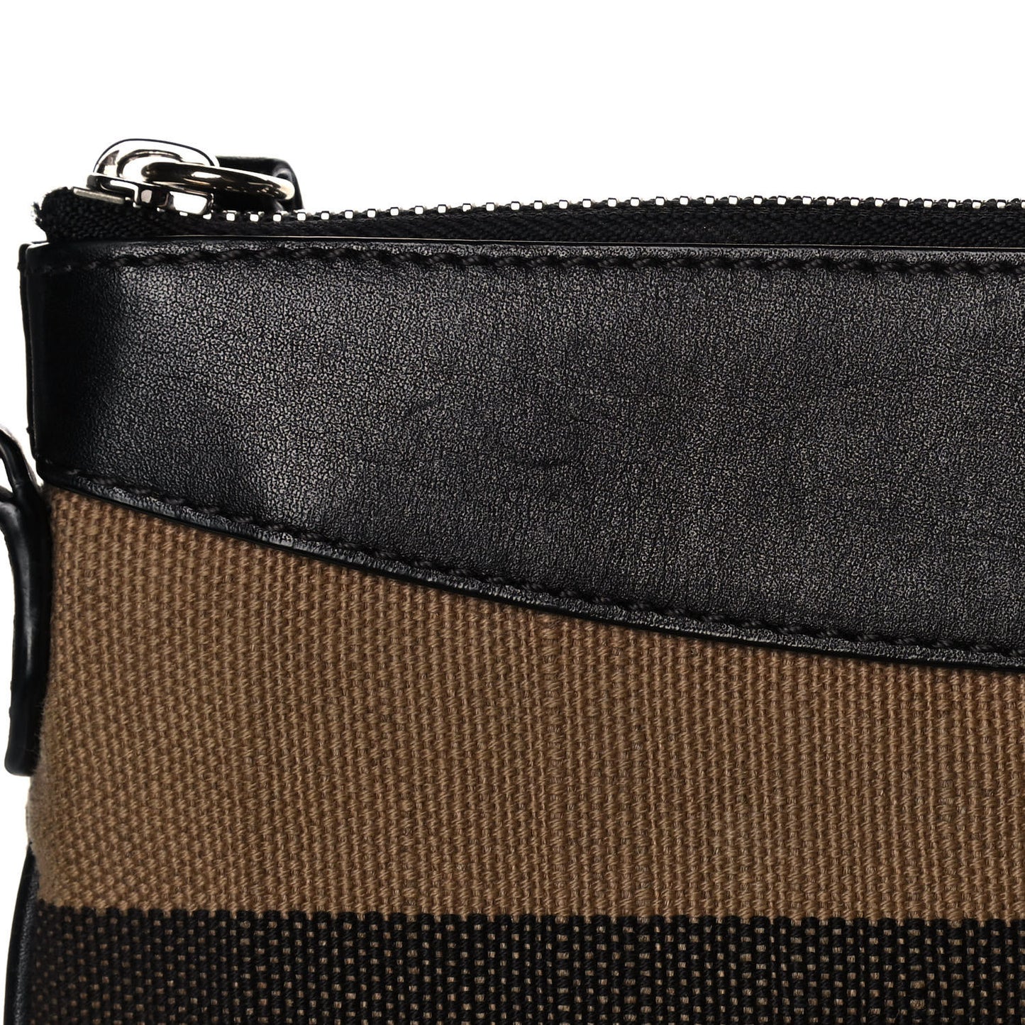 House Check Derby Peyton Crossbody Clutch Bag Black