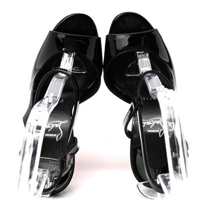 Christian Louboutin Patent So Jenlove 150 Pumps 35.5 Black 2 of 9