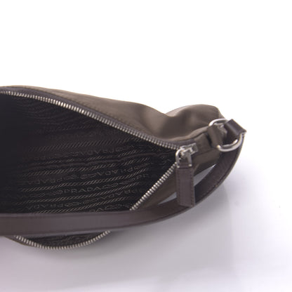 Prada Tessuto Nylon Shoulder Bag Moro 5 of 9