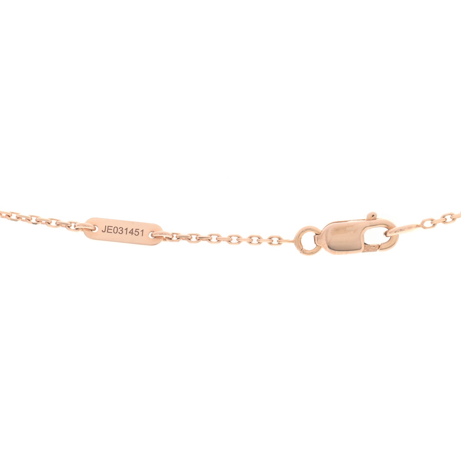 Van Cleef & Arpels 18K Rose Gold Sweet Alhambra Pendant Necklace 4 of 6