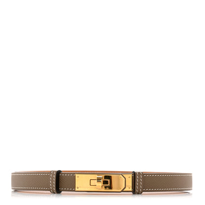 Hermes Epsom Kelly Belt Etoupe 1 of 4