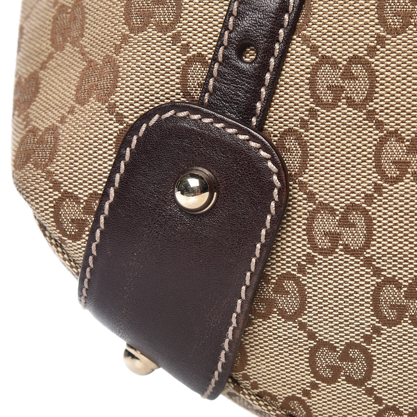 Monogram Medium Pelham Shoulder Bag Dark Brown