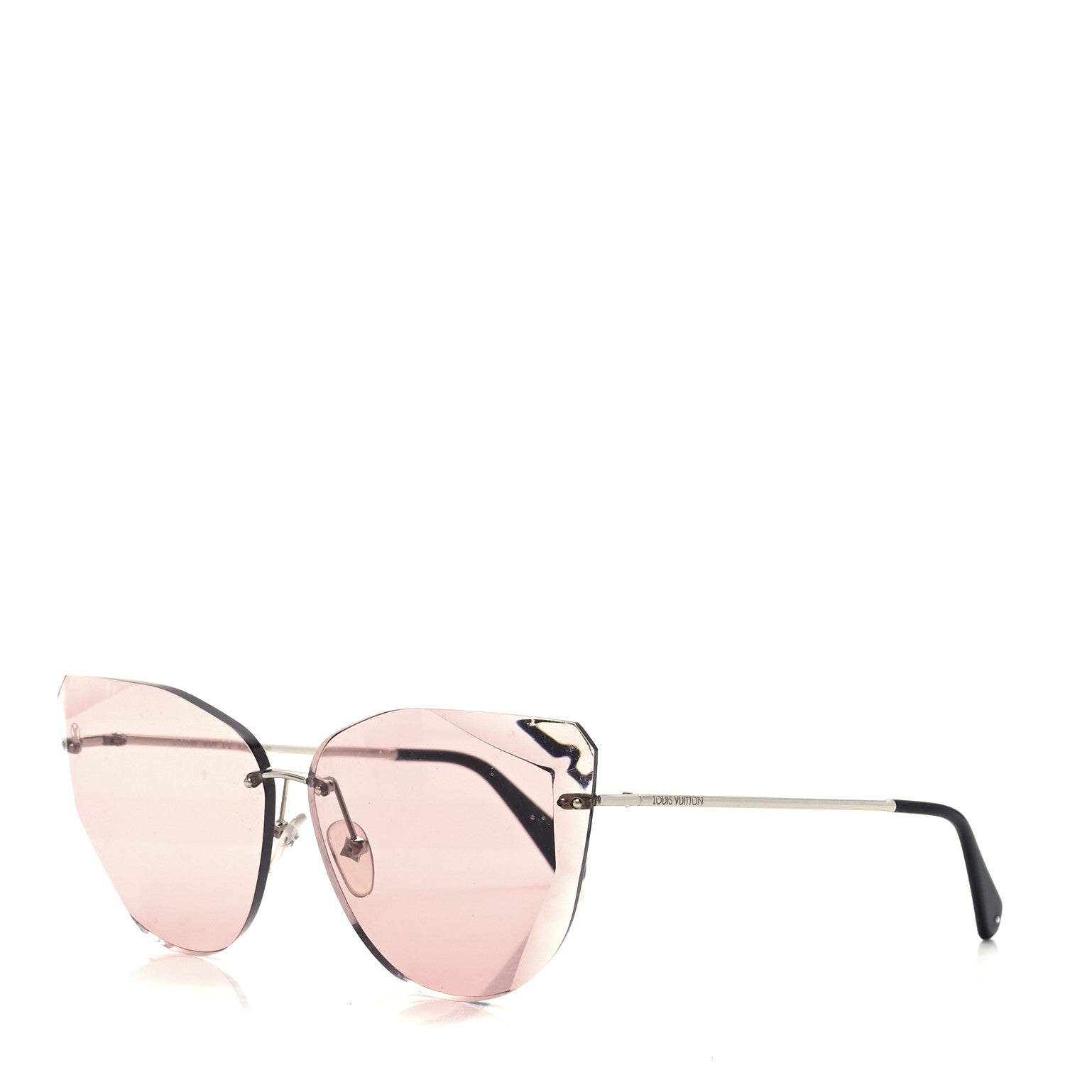 Louis Vuitton Plein Soleil Pilot Sunglasses Z1226W Pink 1 of 7