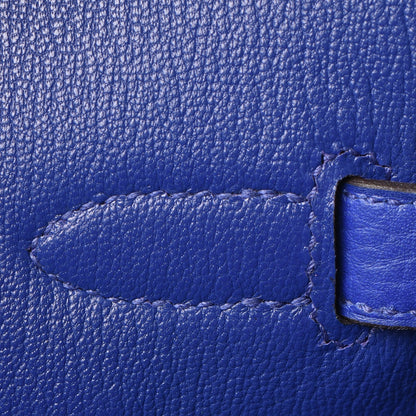Hermes Togo Birkin 35 Bleu Electrique 17 of 37