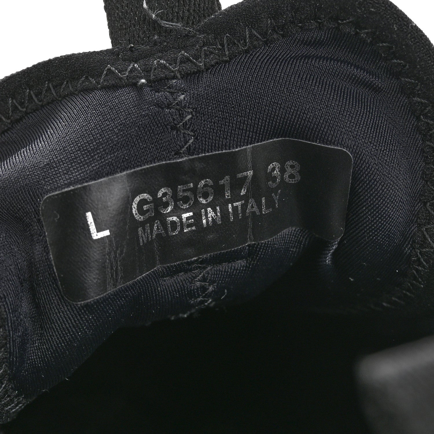 Chanel Velvet Calfskin Mixed Fibers CC Sneakers 38 Black 9 of 11