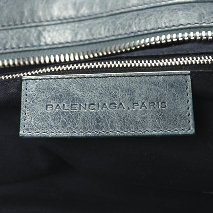 Balenciaga Agneau Giant Brogues Hardware Mid Day Sky 7 of 13