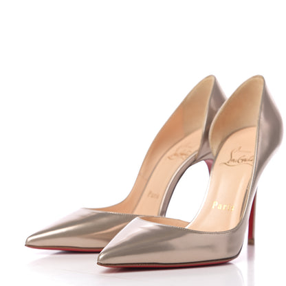 Christian Louboutin Specchio Iriza 100 Pumps 35 Beige 3 of 8