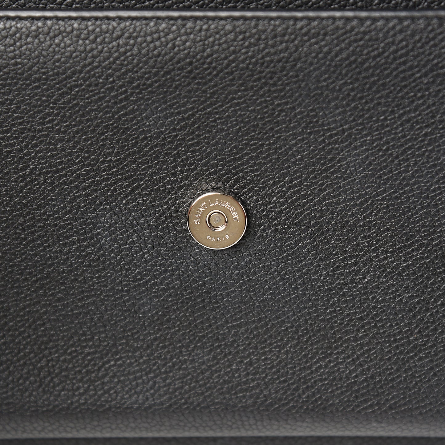 Grained Calfskin Medium Monogram Sunset Black