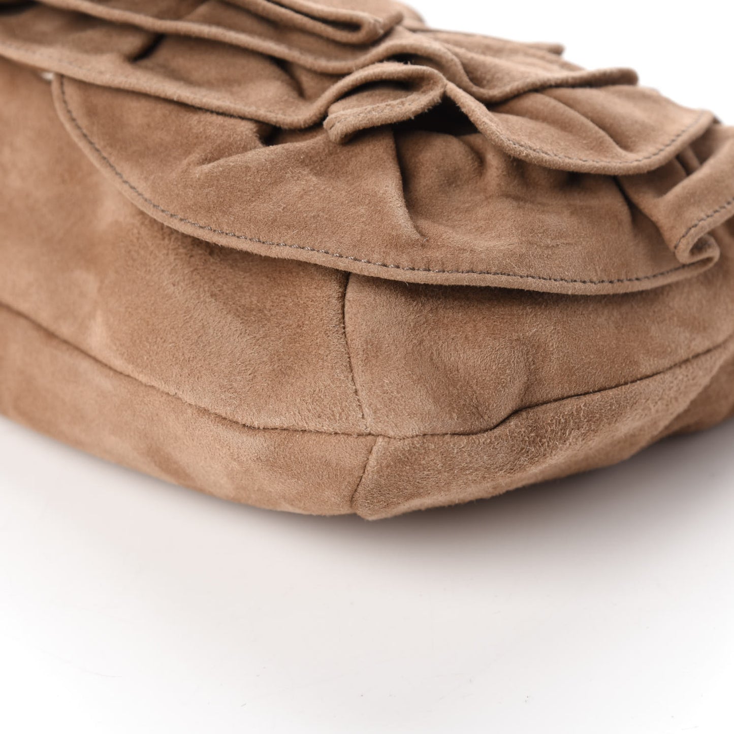 Suede Nadja Shoulder Bag Brown