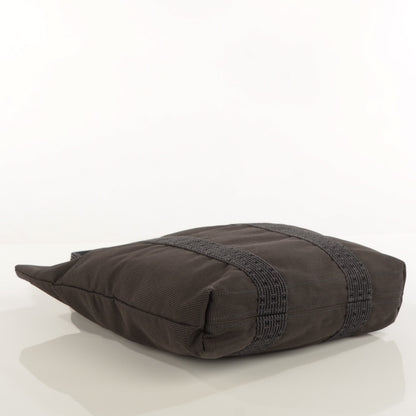 Hermes Canvas Herline Cabas Grey 4 of 13