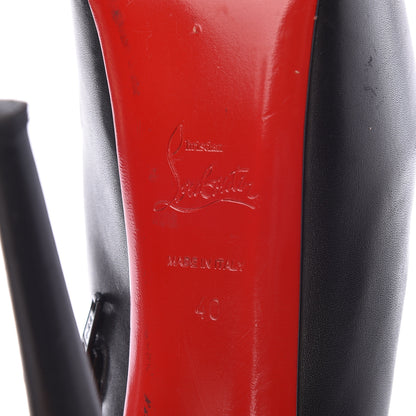 Christian Louboutin Calfskin Daf Booty 160 Ankle Boots 40 Black 6 of 13