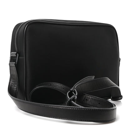Saint Laurent Lambskin Nylon Camp Camera Bag Black 3 of 11