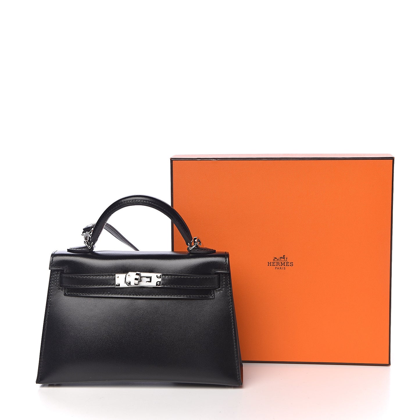 Box Mini Kelly Sellier 20 Black