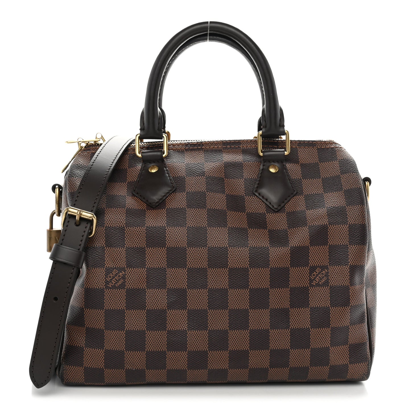 Damier Ebene Speedy Bandouliere 25