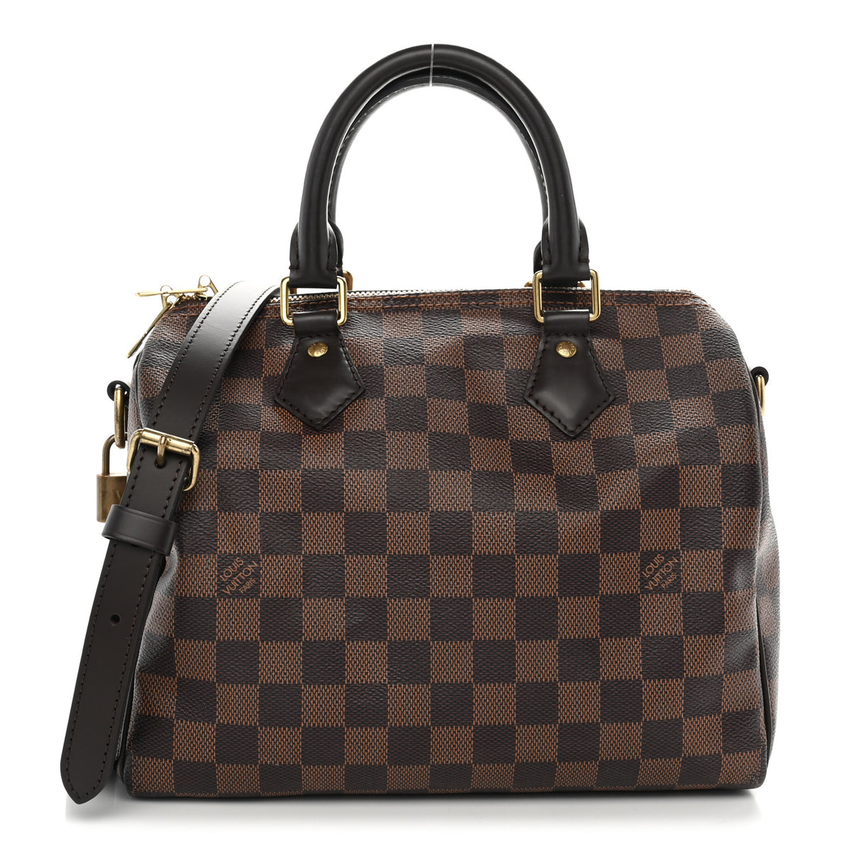 Louis Vuitton Damier Ebene Speedy Bandouliere 25 1 of 10