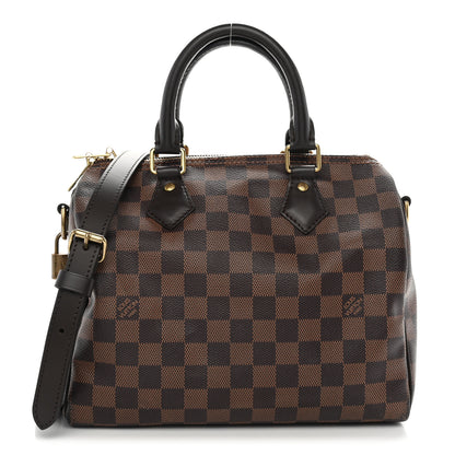 Louis Vuitton Damier Ebene Speedy Bandouliere 25 1 of 10