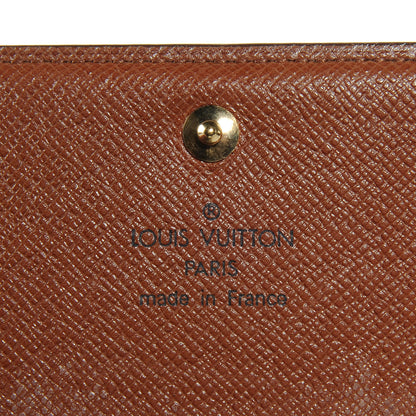 Louis Vuitton Monogram Porte-Monnaie Tresor Wallet 5 of 8