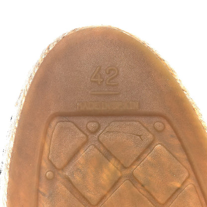 Chanel Suede Pearl CC Espadrilles 42 Pink 8 of 11