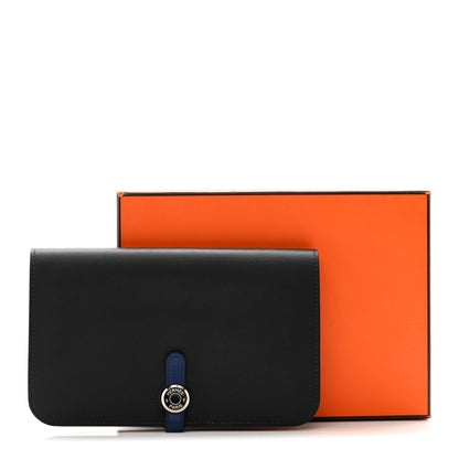 Hermes Swift Dogon Duo Wallet Black 11 of 11