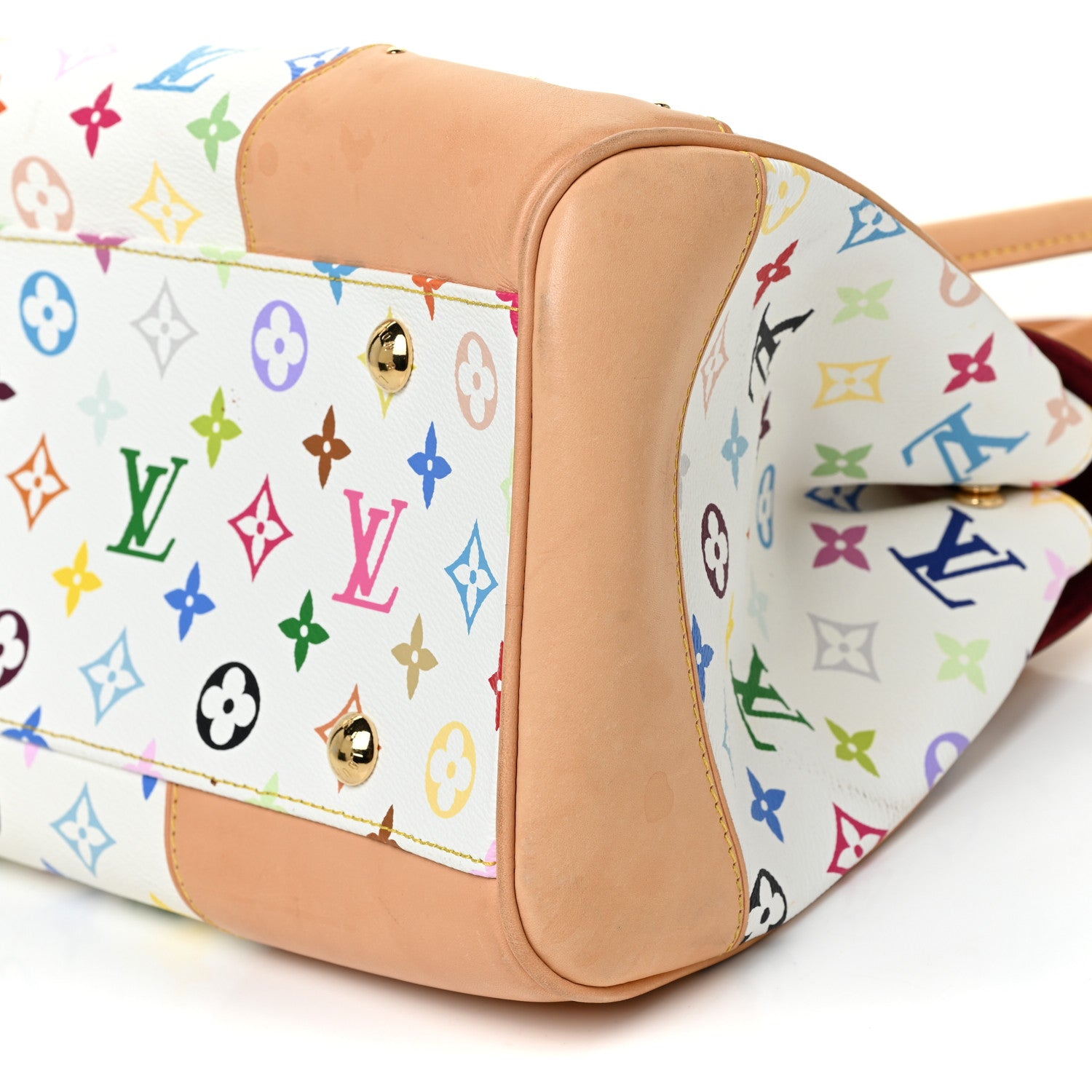 Louis Vuitton Monogram Multicolor Beverly GM White 8 of 17