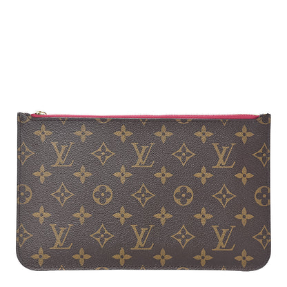 Louis Vuitton Monogram Neverfull MM GM Pochette Pivoine 1 of 10