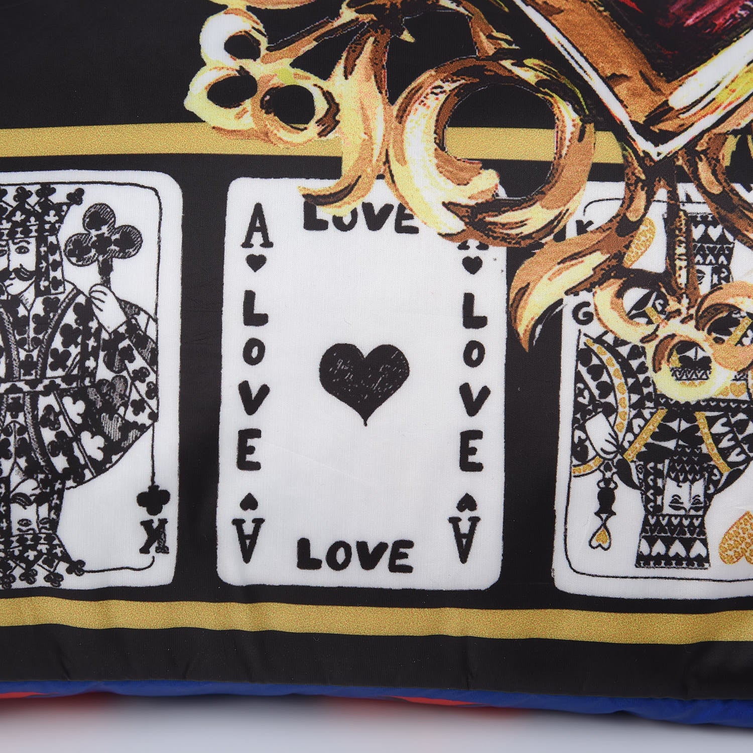 Dolce & Gabbana Nylon King of Hearts Printed Tote Mutlicolor 7 of 7