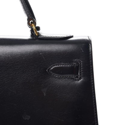 Hermes Box Kelly Sellier 32 Black 9 of 37