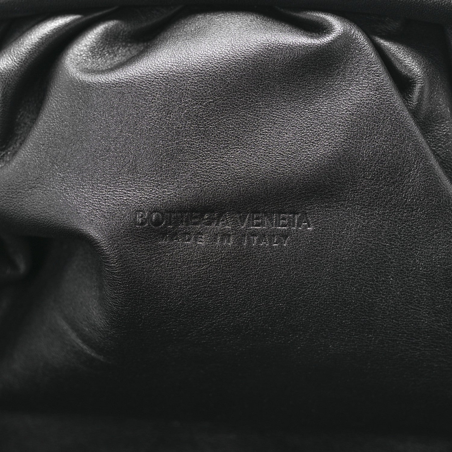 Bottega Veneta Smooth Butter Calf The Pouch Oversized Clutch Black 6 of 12