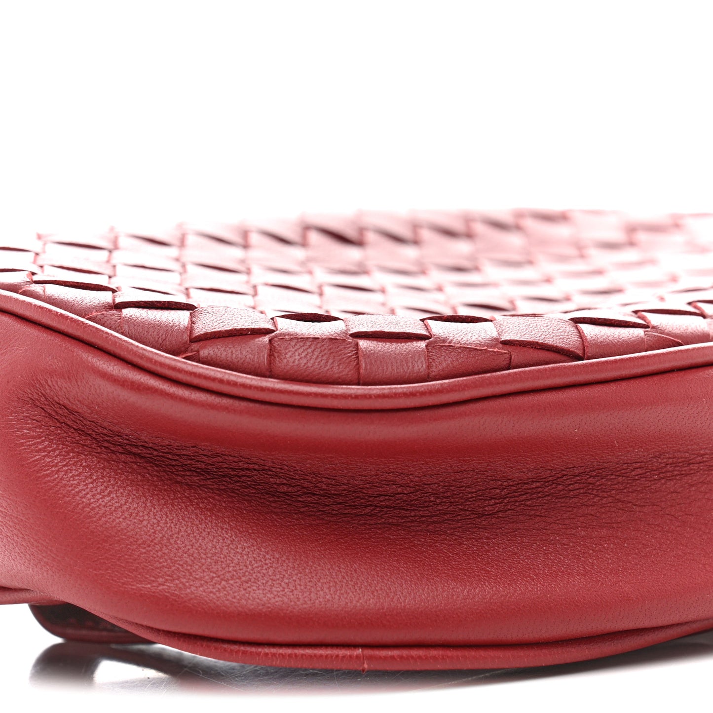 Nappa Intrecciato Belt Bag Baccara Rose