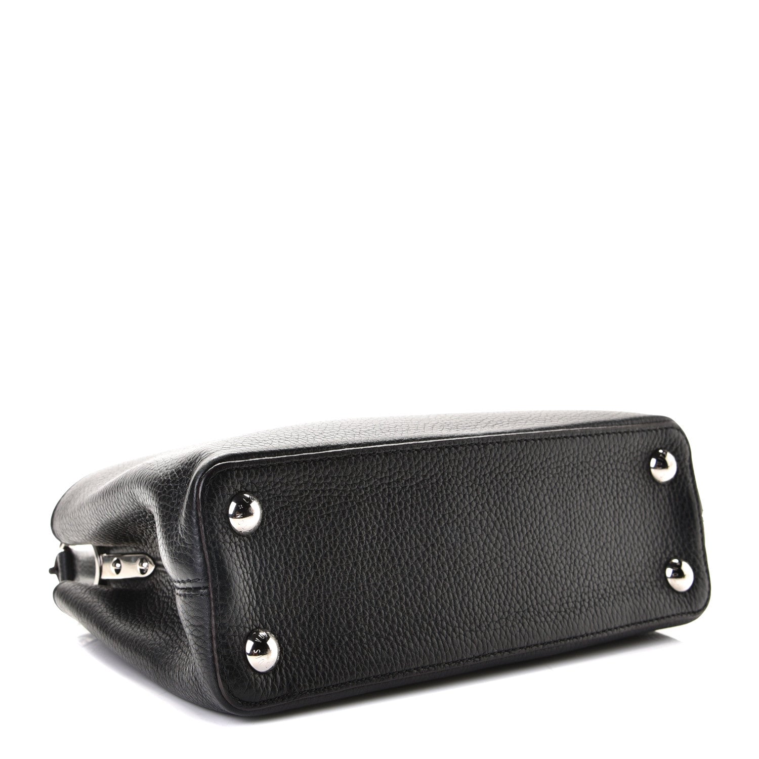 Louis Vuitton Taurillon Capucines BB Black 4 of 7