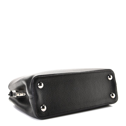 Louis Vuitton Taurillon Capucines BB Black 4 of 7