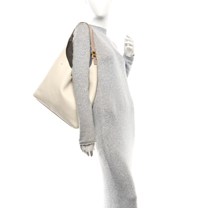 Chloe Grained Calfskin Small Marcie Hobo Bag Sweet Beige 2 of 12